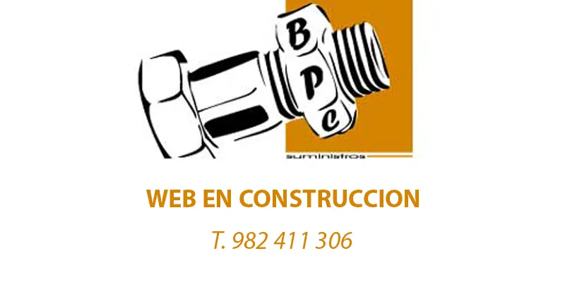 Suministros BPC, estamos realizando una nueva web.
